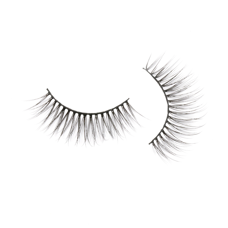 Soft and light 3D silk synthetic fiber lashes JH119